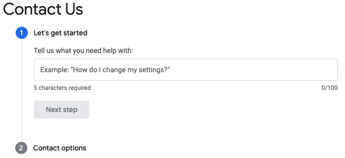 Merchant Support Webform